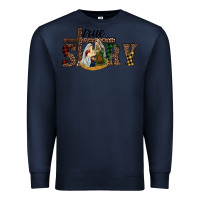 Navy true story holy family Premium Sweatshirt - RanaPortraitStore
