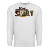 Oatmeal Heather true story holy family Premium Sweatshirt - RanaPortraitStore