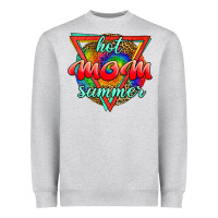 Heather Grey hot mom summer Heavyweight Sweatshirt - JahusDesignShop
