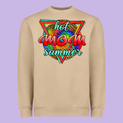 Hot Mom Summer Heavyweight Sweatshirt Designed By Jahusdesignshop