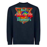Navy hot mom summer Heavyweight Sweatshirt - JahusDesignShop
