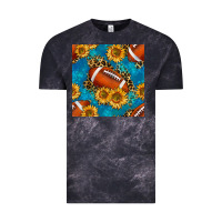 American Football With Leopard Vintage Tee | Teevron