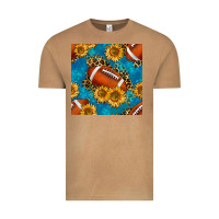 Vintage Camel american football with leopard Vintage Tee - BundleAndBundleShop