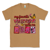 Toasted Coconut my favorite valentine calls me mama Classic Tee - OliviaCreatesArt