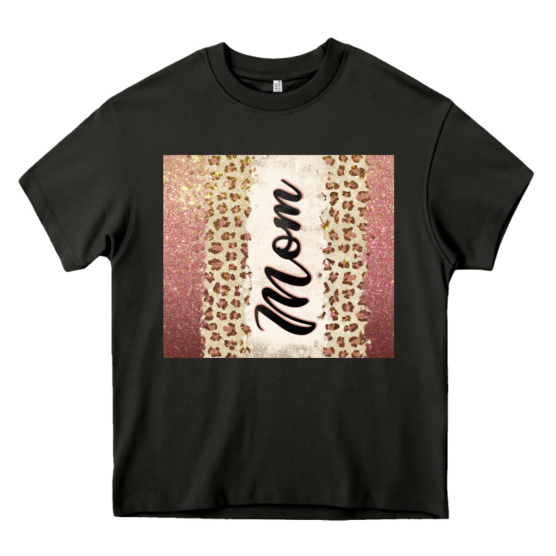 Rose Gold Mom Leopard Glitter Heavy Core Tee by CowGirlArtShop | Teevron