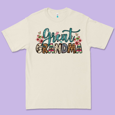 Great Grandma Premium Tee Designed By Oliviacreatesart