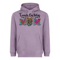 Lavender french bulldog mom Heavyweight Hoodie - RanaPortraitStore