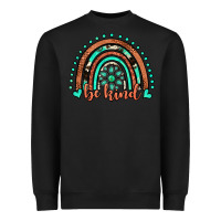 Black be kind western turquoise rainbow Heavyweight Sweatshirt - JahusDesignShop