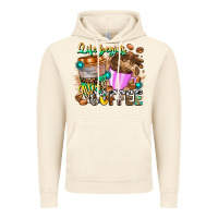 Vintage Artic Life Begins After Coffee Vintage Hoodie - CowhideDigitalArt