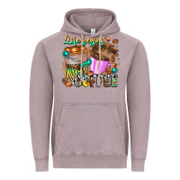 Vintage Zinc Life Begins After Coffee Vintage Hoodie - CowhideDigitalArt