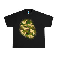 Black camouflage patch 3 Urban Heavy Tee - BundleAndBundleShop