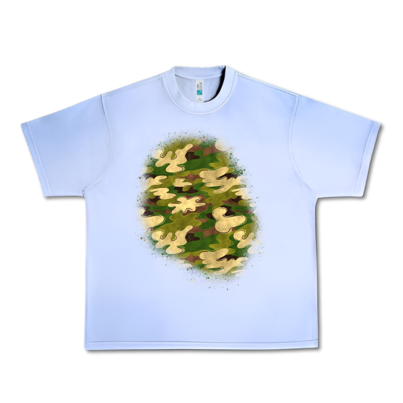 Camouflage Patch 3 Urban Heavy Tee by BundleAndBundleShop | Teevron