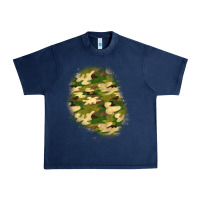 Navy camouflage patch 3 Urban Heavy Tee - BundleAndBundleShop