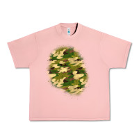 Salmon camouflage patch 3 Urban Heavy Tee - BundleAndBundleShop