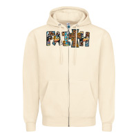 Sandshell faith cross Zipper Hoodie - JahusDesignShop