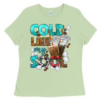 Matcha cold like my soul coffee cups bbs Ladies Tee - BundleAndBundleShop