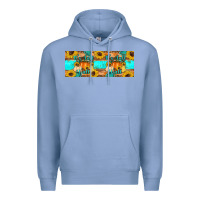 Colony Blue it's fall y'all Premium Hoodie - Artiststas