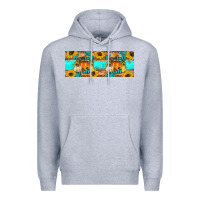 Heather Grey it's fall y'all Premium Hoodie - Artiststas