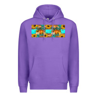 Purple it's fall y'all Premium Hoodie - Artiststas