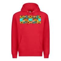 Red it's fall y'all Premium Hoodie - Artiststas