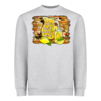 Heather Grey life is short make it sweet Heavyweight Sweatshirt - JahusDesignShop