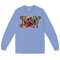 Colony Blue festive joy Long Sleeve Tee - CowhideDigitalArt
