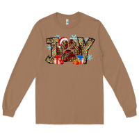 Toasted Coconut festive joy Long Sleeve Tee - CowhideDigitalArt