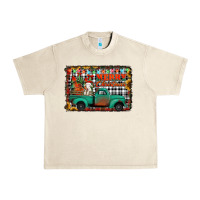 Sandshell merry christmas farm truck Urban Heavy Tee - Jasminsmagicworld