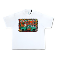 White merry christmas farm truck Urban Heavy Tee - Jasminsmagicworld