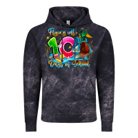 Cloud Black name flying into 100 days of school Vintage Hoodie - CowhideDigitalArt