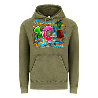 Vintage Olive name flying into 100 days of school Vintage Hoodie - CowhideDigitalArt