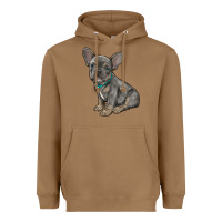 Toasted Coconut french bulldog Heavyweight Hoodie - RanaPortraitStore