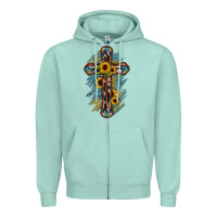 Cross Zipper Hoodie | Teevron
