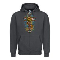 Smoke cross Zipper Hoodie - JahusDesignShop