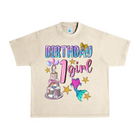 Sandshell birthday girl 1 Urban Heavy Tee - BundleAndBundleShop