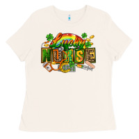 Bone lucky nurse  St. Patricks Day Ladies Tee - FaDigitalArtStudio