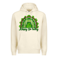Sandshell st. patrick's day happy go lucky Premium Hoodie - RanaPortraitStore