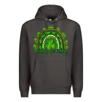 Smoke st. patrick's day happy go lucky Premium Hoodie - RanaPortraitStore