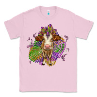 Bubblegum Pink simmental mardi gras Classic Tee - OliviaCreatesArt