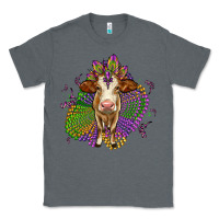 Charcoal Heather simmental mardi gras Classic Tee - OliviaCreatesArt