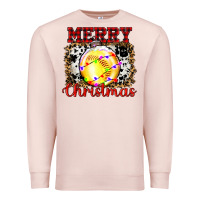 Pale Pink ornament merry christmas Premium Sweatshirt - RanaPortraitStore