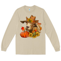 Mushroom fall goat Long Sleeve Tee - LillyAllenDesigns