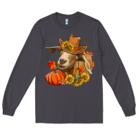 Smoke fall goat Long Sleeve Tee - LillyAllenDesigns