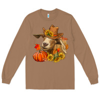 Toasted Coconut fall goat Long Sleeve Tee - LillyAllenDesigns