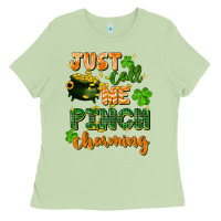 Matcha Just call me pinch charming St. Patricks Day Ladies Tee - FaDigitalArtStudio