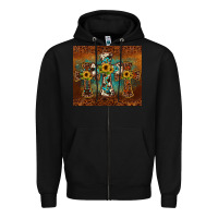 Black cross tumbler Zipper Hoodie - JahusDesignShop
