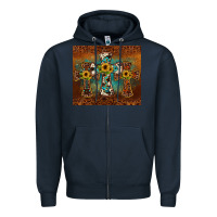 Navy cross tumbler Zipper Hoodie - JahusDesignShop