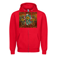 Red cross tumbler Zipper Hoodie - JahusDesignShop