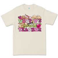 Bone cupid's favorite teacher Premium Tee - OliviaCreatesArt