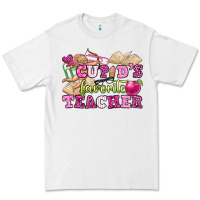 White cupid's favorite teacher Premium Tee - OliviaCreatesArt